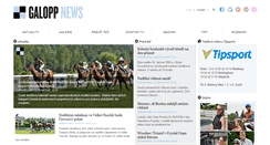 Desktop Screenshot of galopp-reporter.cz
